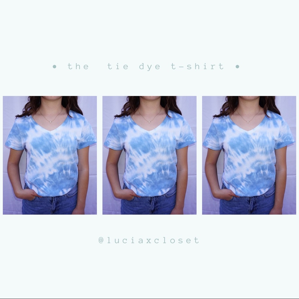 CUSTOM tie-dye t-shirt